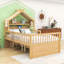 Lit en bois avec lit gigogne et tiroirs de rangement-655604338-655604340