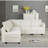 Drashti Convertible Modular Sectional Linen Sofa for Living Room, Apartment, Office-942541171