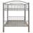 Pharr Bunk Bed with Built-in Front Ladder in Black-585345014-551232341