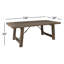 Table de salle à manger Edelen-1129006967