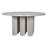 Resistance Mahogany Round Solid Wood Dining Table