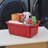 ECR4Kids Scoop Front Storage Bin, Multipurpose Organization, 5-Piece-100481292