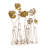 Vienne Metal Flower Sculpture