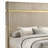 Upholstered Queen Wingback Bed