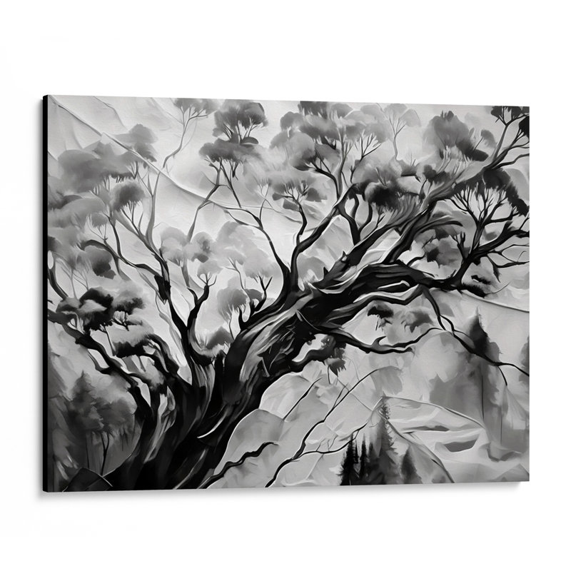 Ombre de la forêt, H 24 po x l 32 po