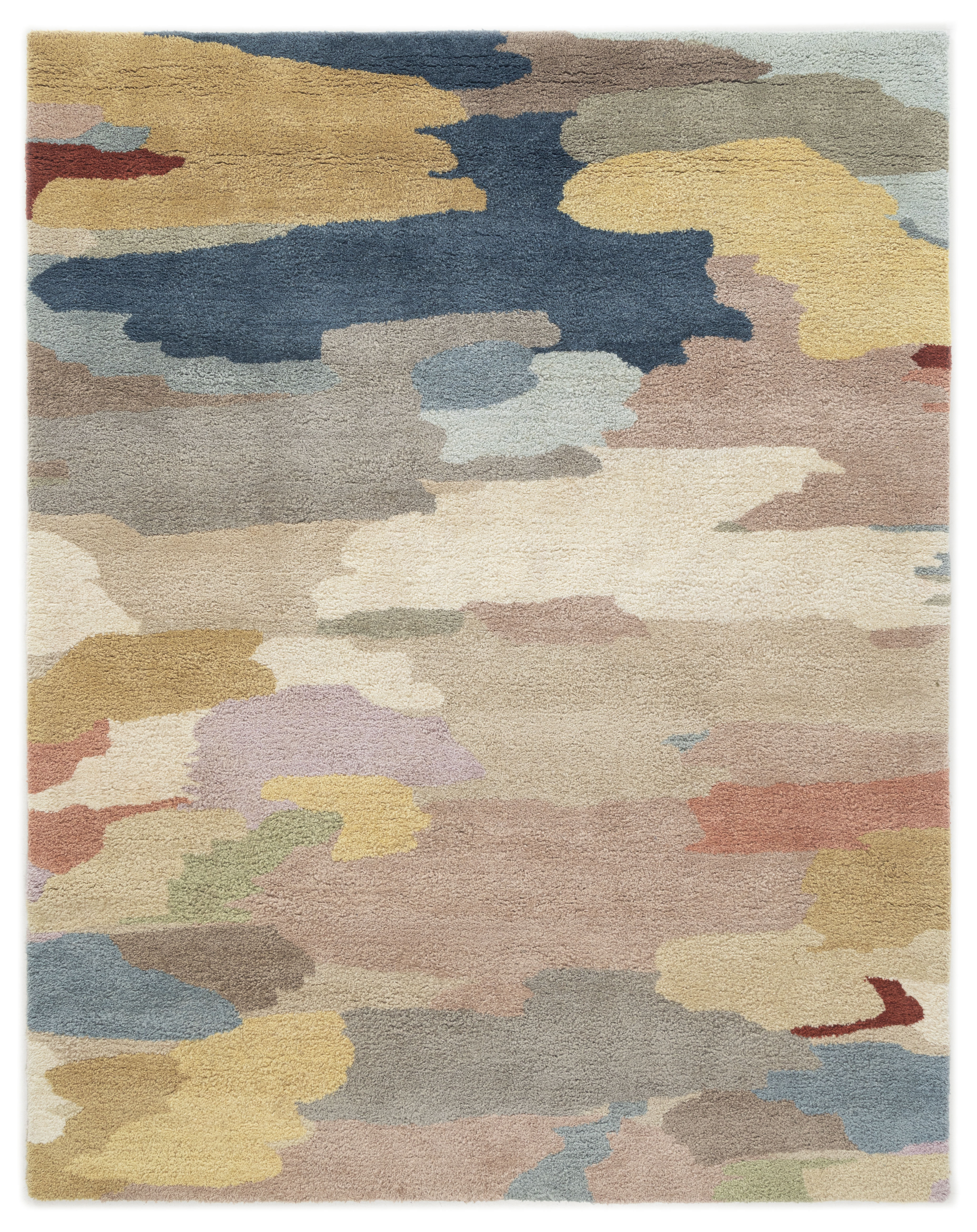 NuStory Modern Shag - Landscape Rug Hand Tufted Wool Rug | Wayfair