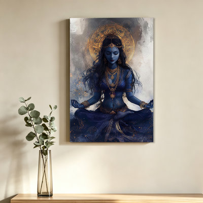 Indian female religious poster