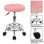 Tabouret rond à roulettes-107308432