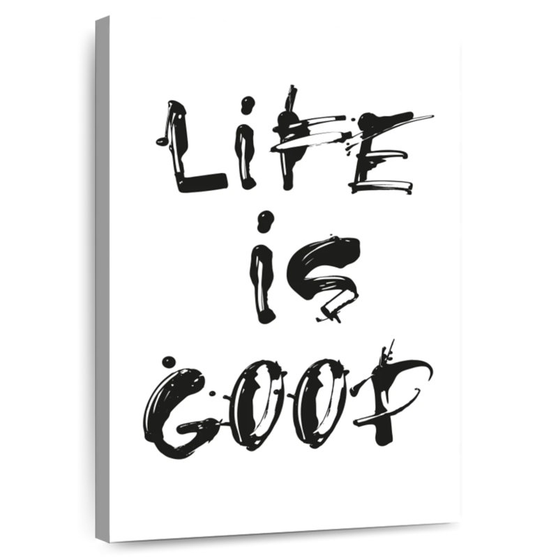 Tergel Life Is Good, 24" H x 16" W