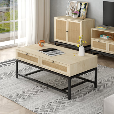 Table basse 2 tiroirs Jefcoat