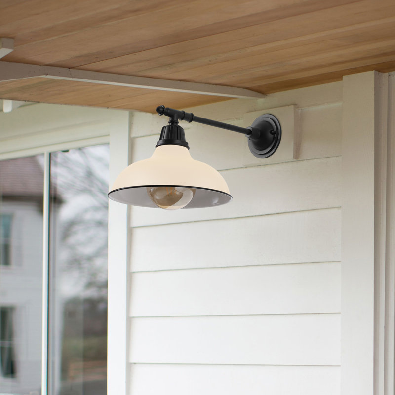 Manasi Iron LED Wall Light, Matte Almond