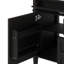 Meuble-lavabo 36 po avec lavabo supérieur, armoire de rangement moderne à 2 tiroirs et tiroir basculant-1686604379