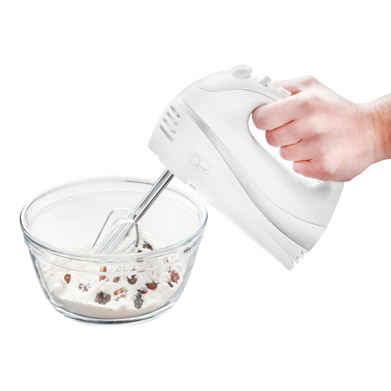 Quest 5 Speed Hand Mixer, White