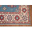 Tapis oriental bleu clair Kazak