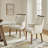 Celil Farmhouse 19.5'' H Upholstered Back Arm Chair With Solid Wood Legs-102506890-102506891