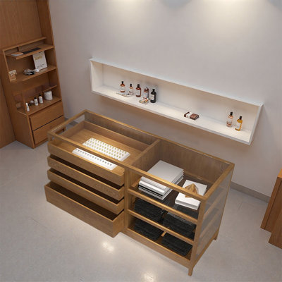 Stylish Multifunctional Display Cabinets for Jewelry Stores Retail Boutiques and Cosmetic Shops