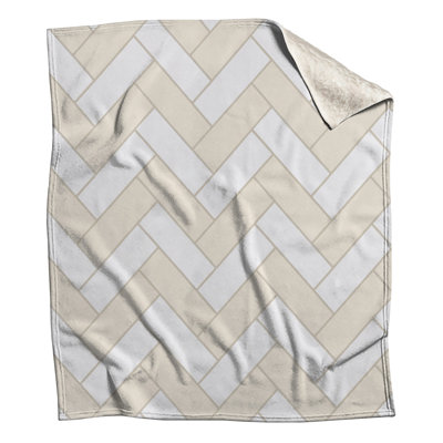 Couvertures à motif de chevrons