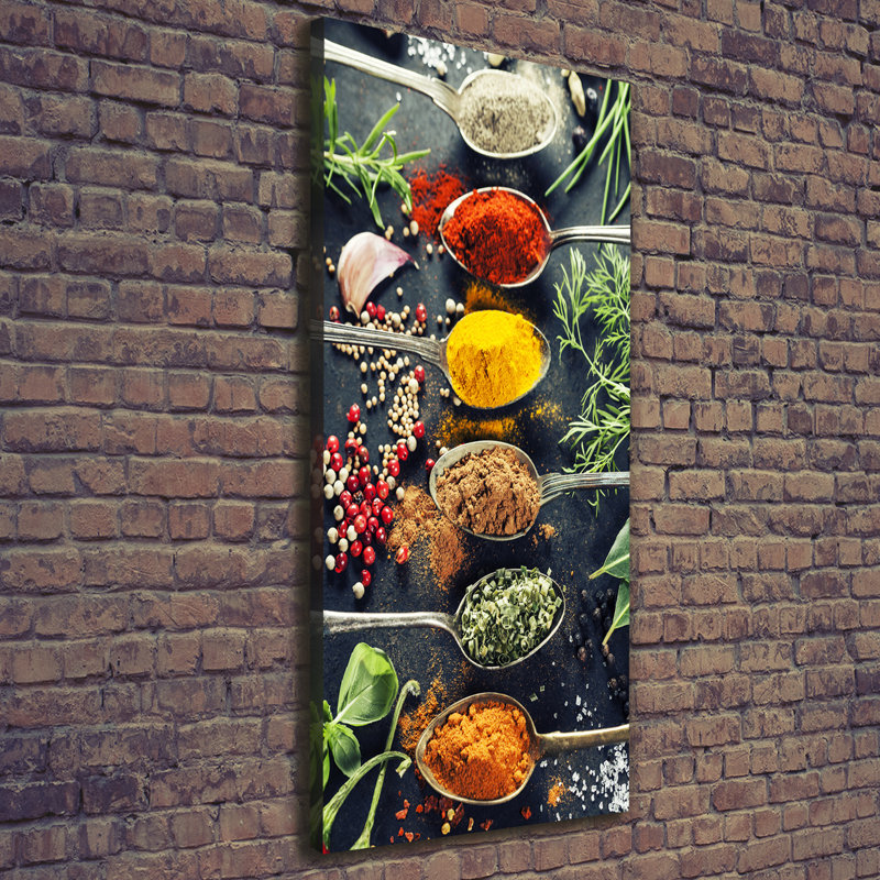 Spices - Wrapped Canvas Print