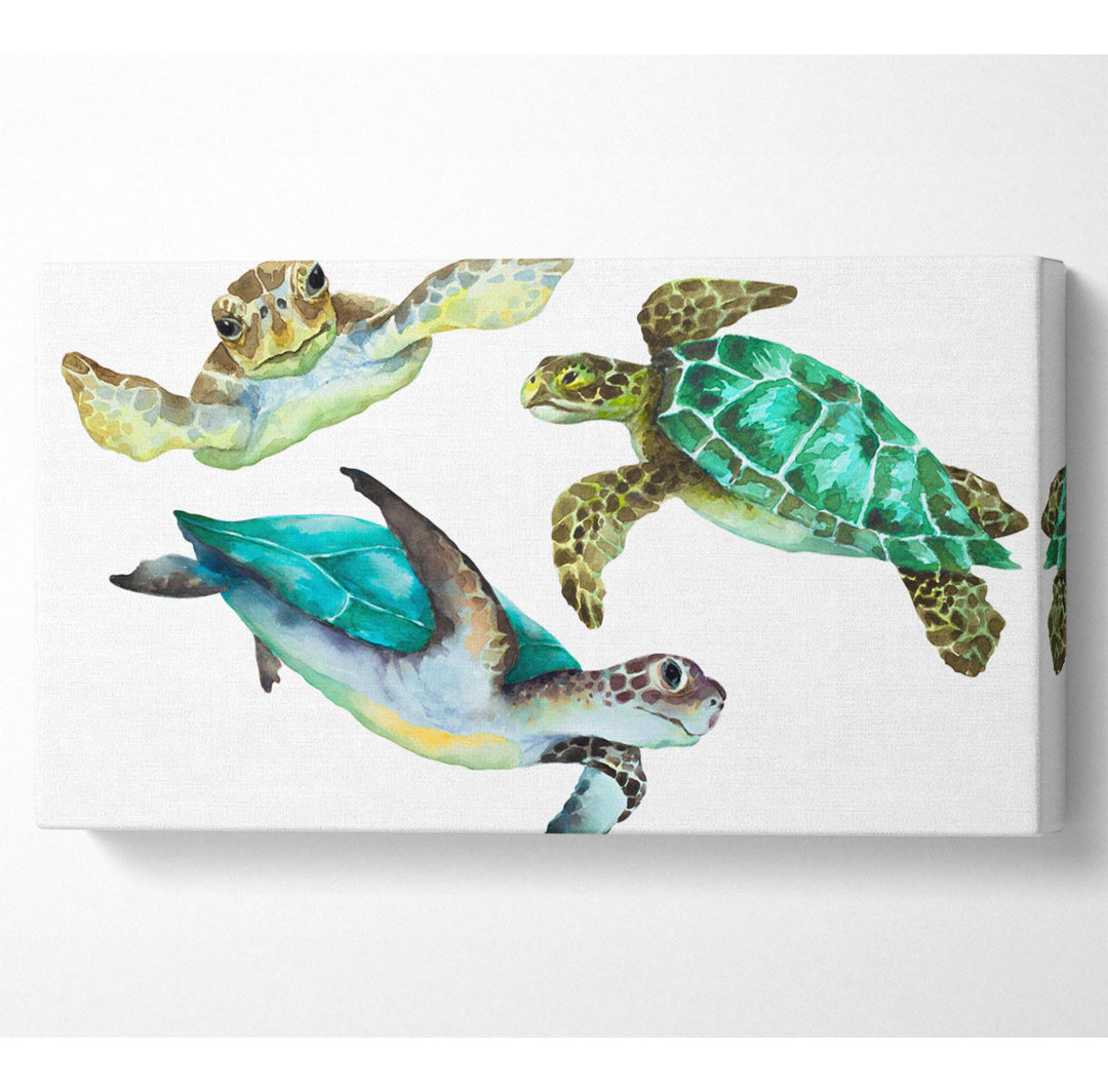 Seaturtle Love Wide - Druck