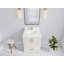 Boston 30 po X P 22 po Meuble-lavabo simple en albâtre-109315721