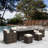 Kirkpatrick 6-Person Wicker/Rattan Outdoor Seating Group with Cushions-4963739