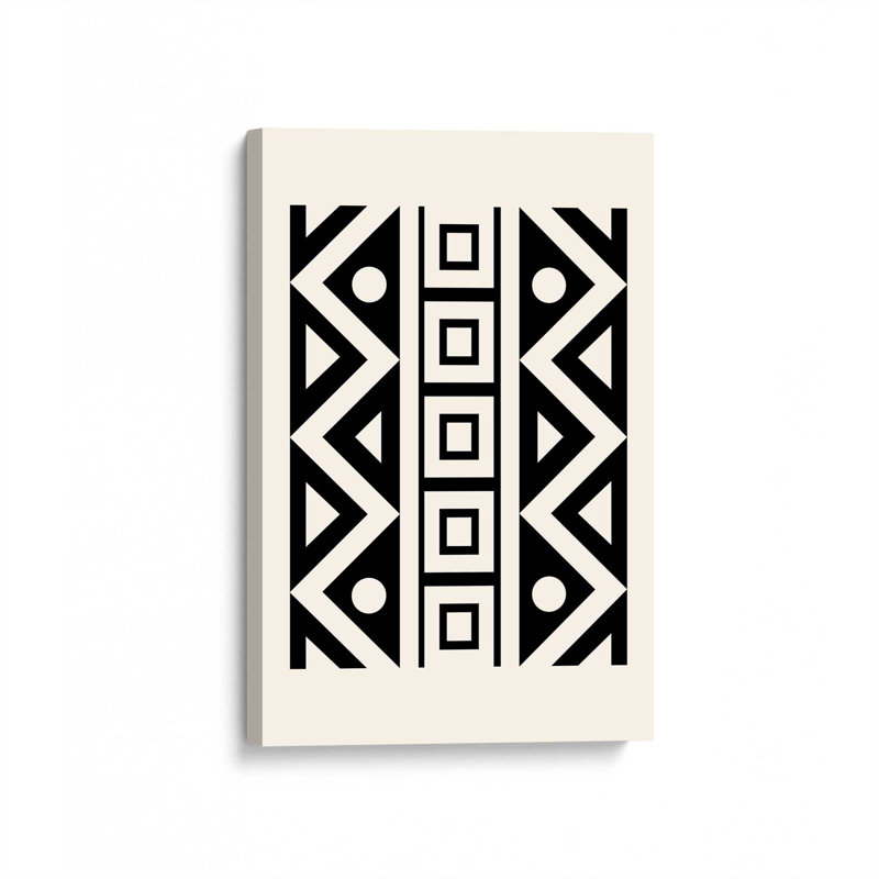 Abstrait Heritage I, toile tendue, H 12 po x l 8 po