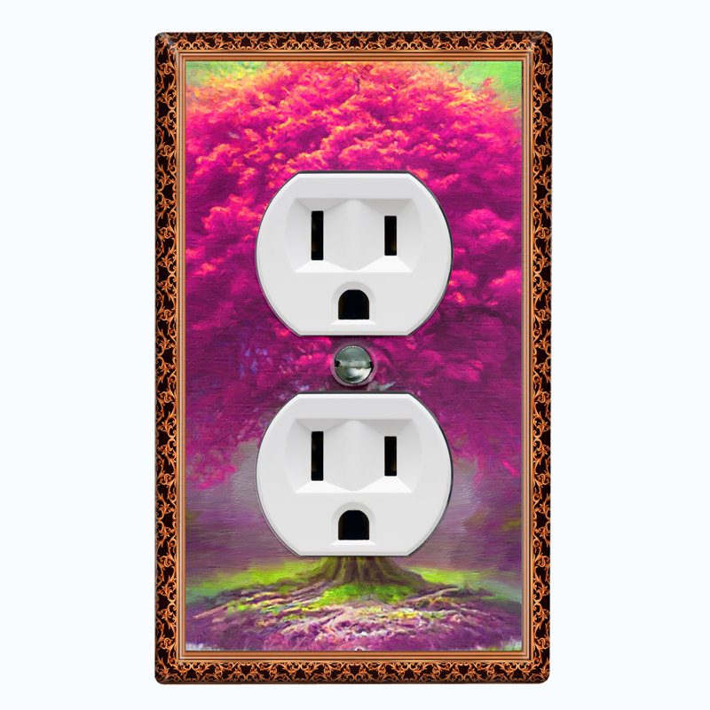 Landscape & Nature 1 - Gang Toggle Light Switch Standard Wall Plate