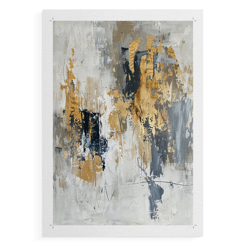 Série ABSTRACT CDLxxxix - Impression sur toile seulement - non encadrée, H 12 po x l 8 po