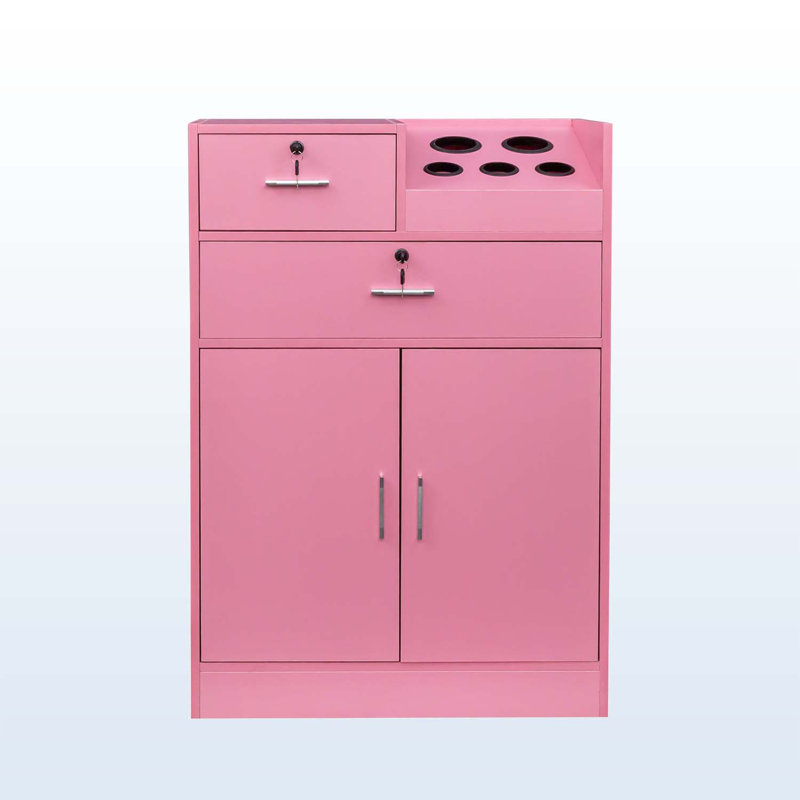 Armoire de rangement Salon, Rose