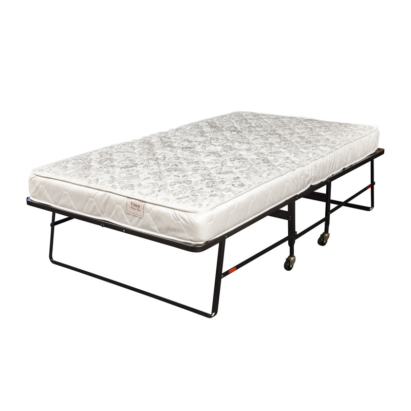 Lit pliant avec matelas en mousse à mémoire de forme Rollaway