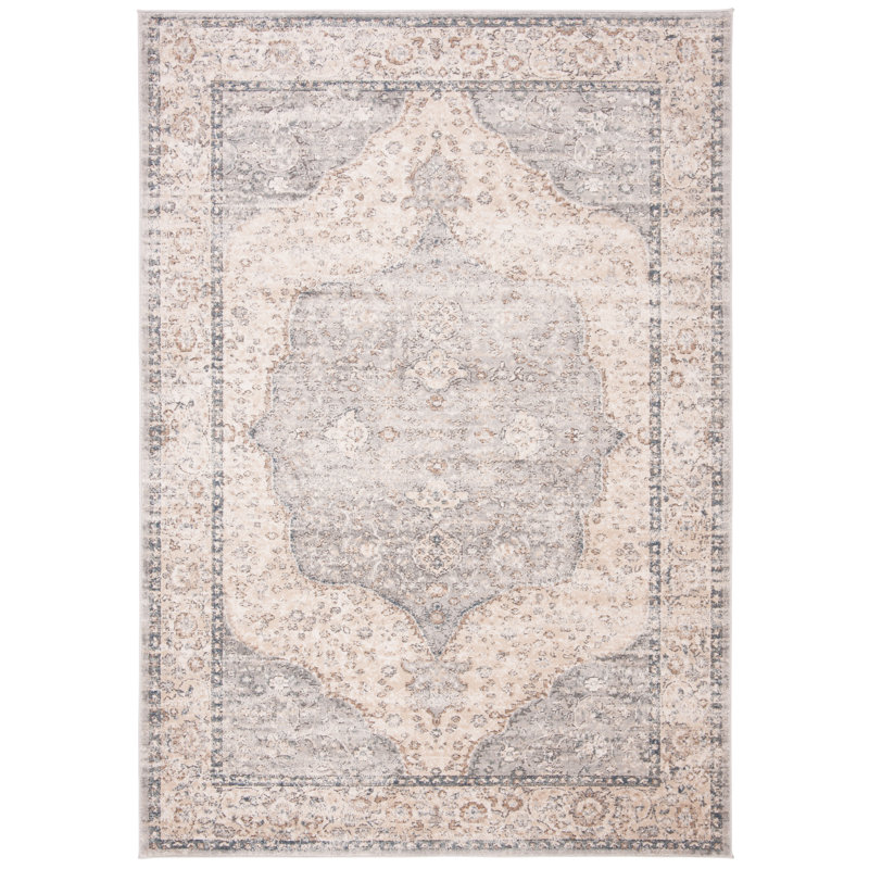Guilhem Oriental Area Rug, Rectangle 61 x 91 cm
