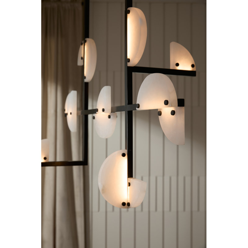 Nova Alabaster Linear Chandelier