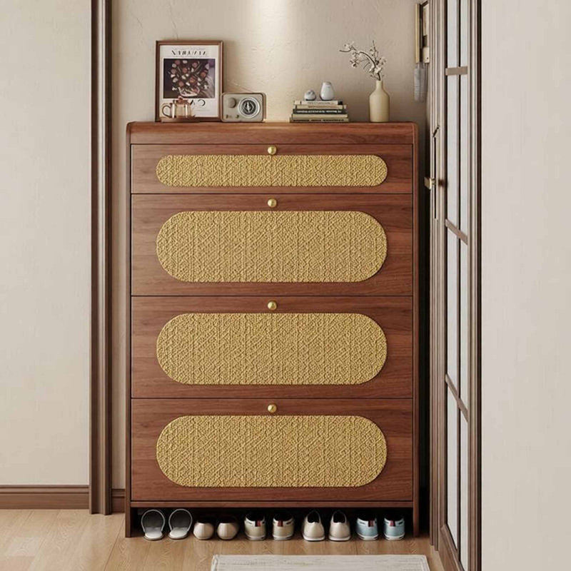 Armoire à chaussures de style italien, H 53,15 po x l 31,5 po x P 6,69 po