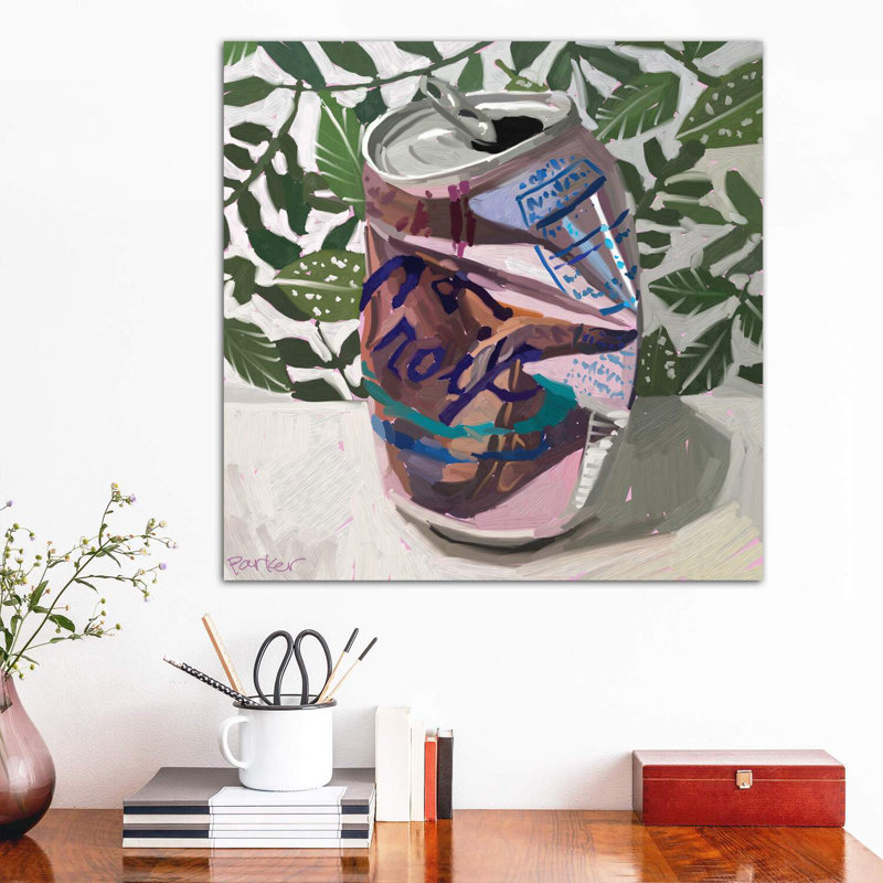 La Kroy par Teddi Parker - reproduction d'art, Toile tendue, H 26 po x l 26 po x P 1,5 po
