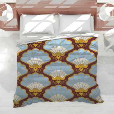 Scallop Shell Pattern Comforter