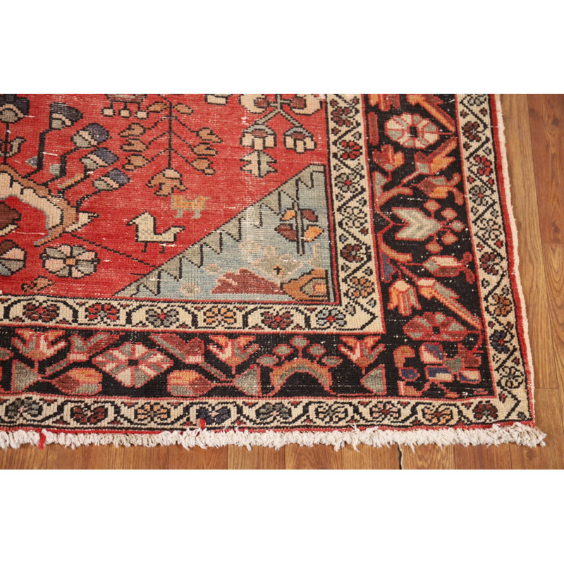 Tapis géométrique en laine 5 x 10