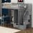Imantas Kids Twin Loft Bed with Drawers-2144086728