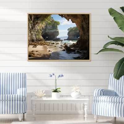 Rocky Beach Rocky Archway III - Nautique et plage, impressions sur toile