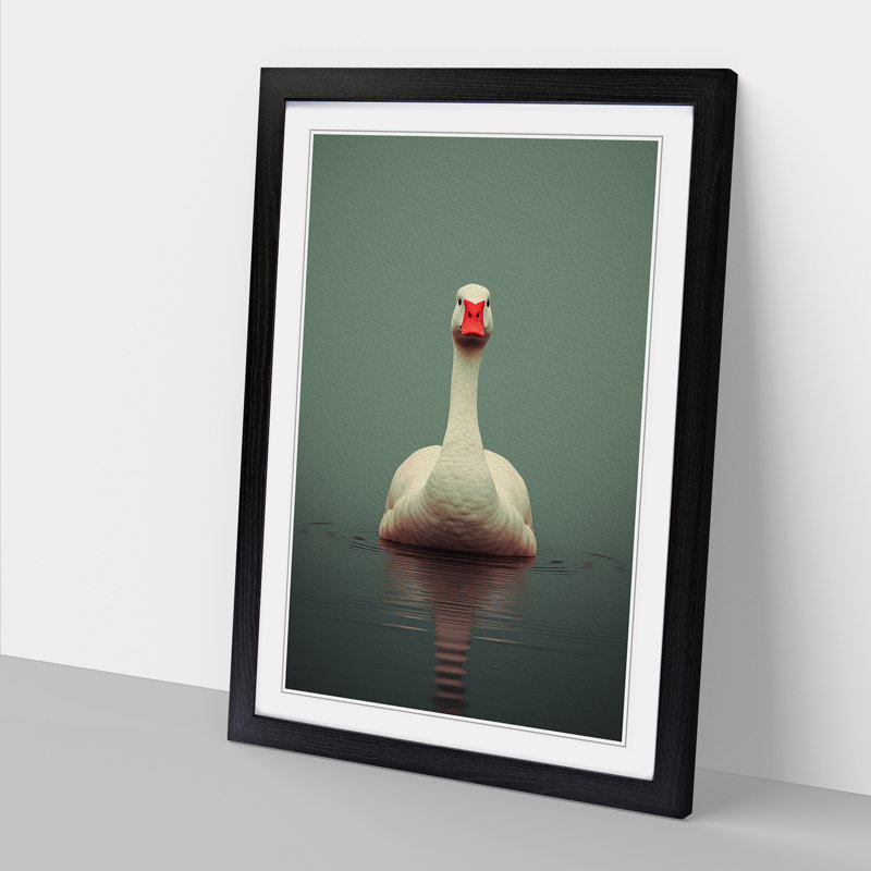 Goose Minimalism No.3 - Framed Print