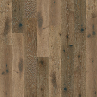 Plancher de bois franc d'ingénierie en chêne Scottsmoor l 7,5 po x T 14 mm