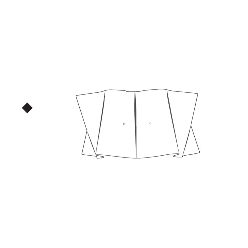 Folio Flush Mount, White, 10.63" H x 19.56" W x 19.56" D