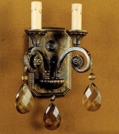 Biddle Candle Wall Light