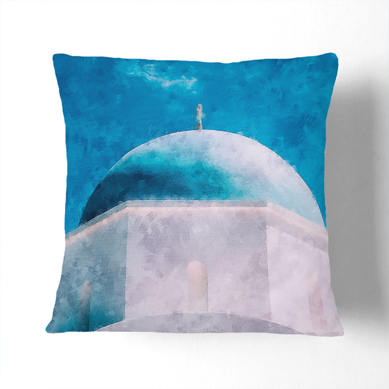 Square Throw Cushion, 55cm H x 55cm W x 20cm D