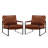 Eisenman 27.09'' W Leather Upholstered Accent Armchair-162999971