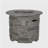 Outdoor 32-inch round propane fire pit