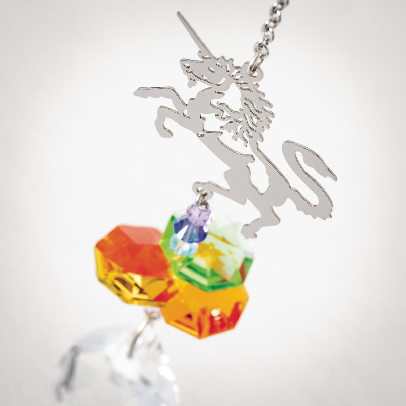 Cristal fantaisie licorne
