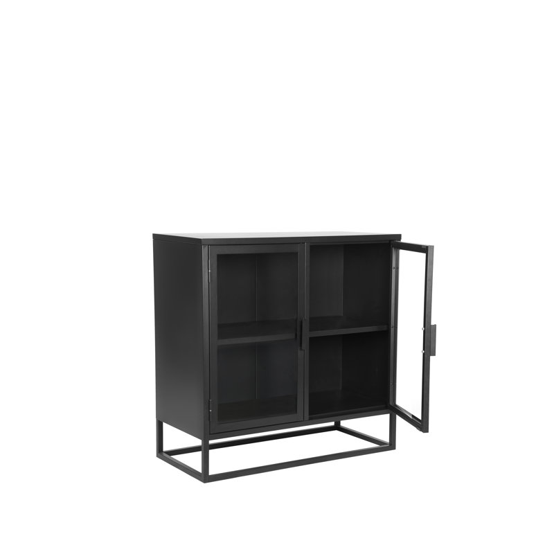 Hadden Display Cabinet, Black