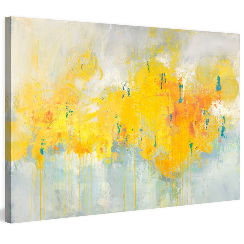 Julie Joy - Wrapped Canvas Painting, 30cm H x 45cm W x 3.81cm D