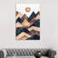 Autumn Peaks by Elisabeth Fredriksson - Print on Canvas-2009104206-1885929370