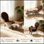 Chaise longue rembourrée pliable avec pieds robustes